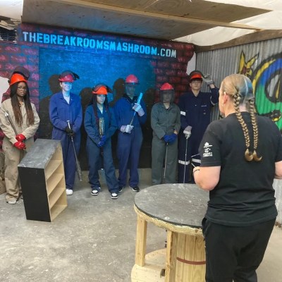 Multiple People Posing for a Camera