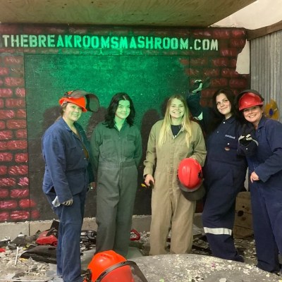 Multiple People Posing for a Camera