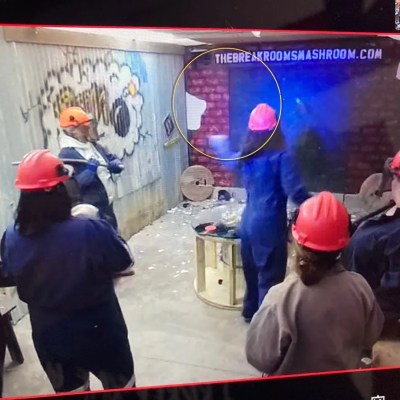 Multiple People Smashing an Item