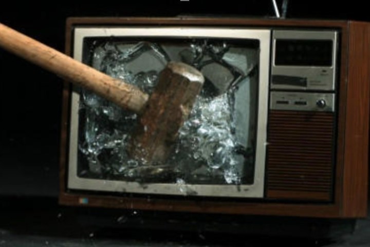 Broken TV